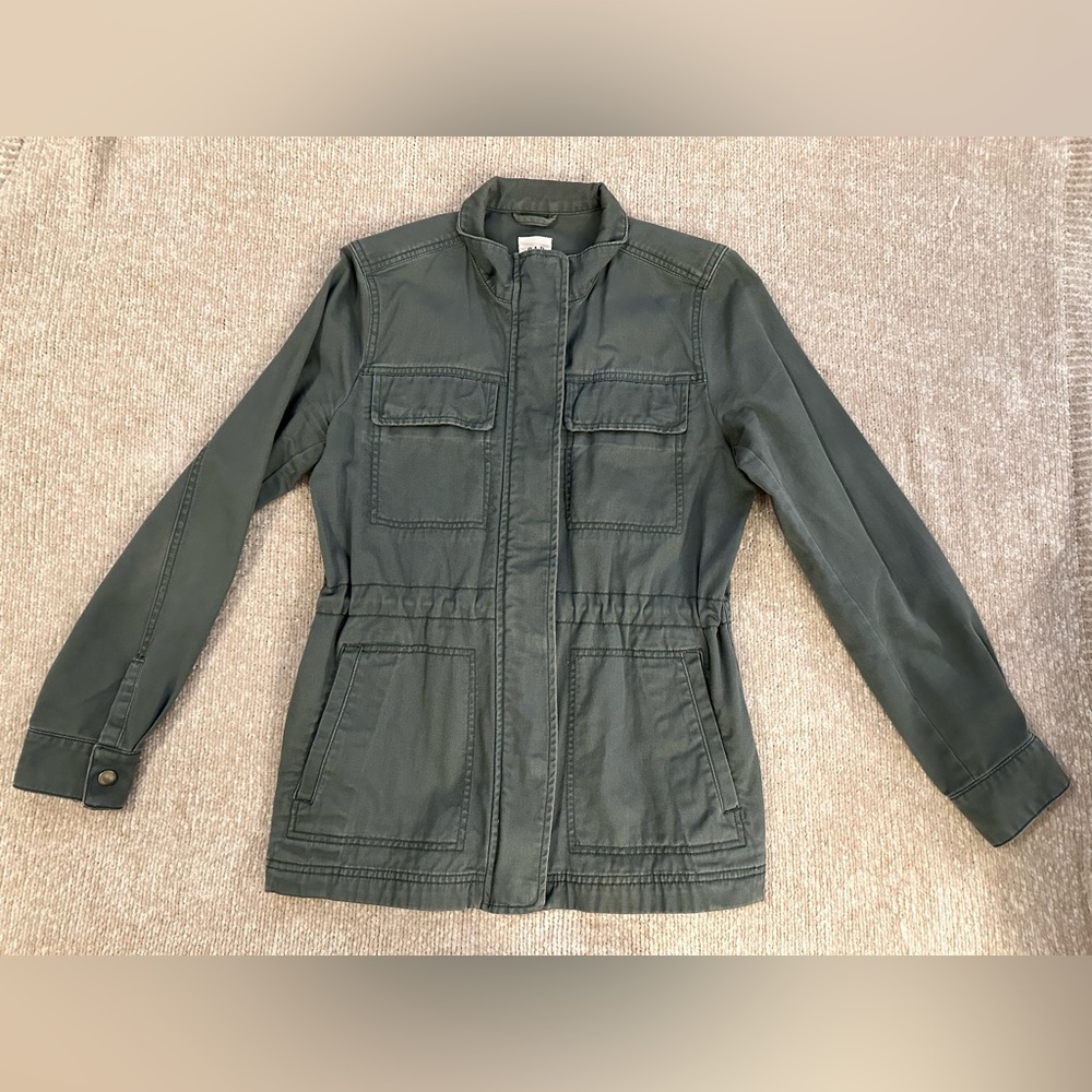 GAP Vintage Style Army Green Utility Jacket - Size XS